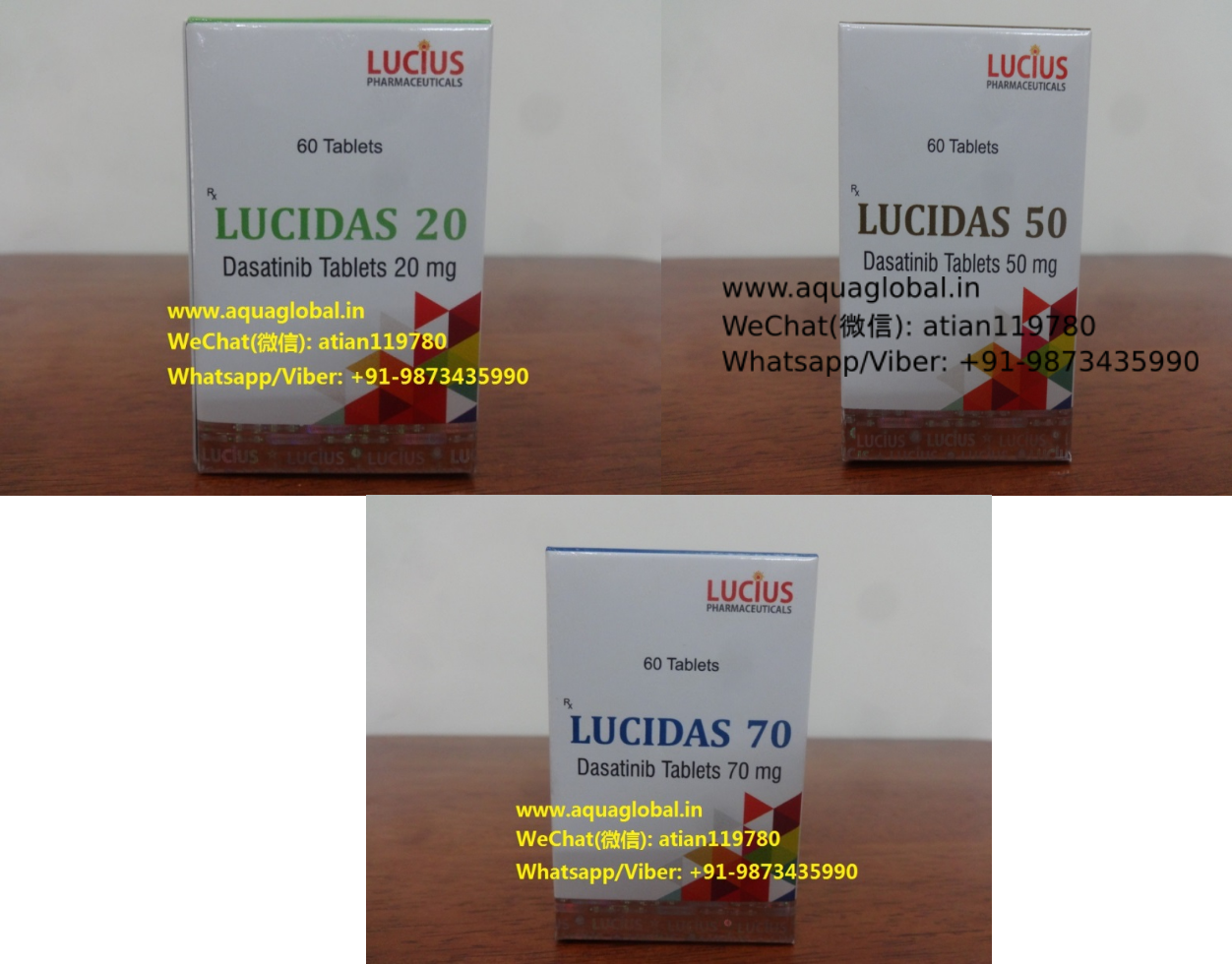 Lucidas-20mg,50mg & 70mg