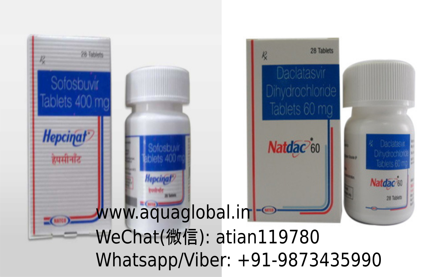 Natdac-60mg & Hepcinat-400mg