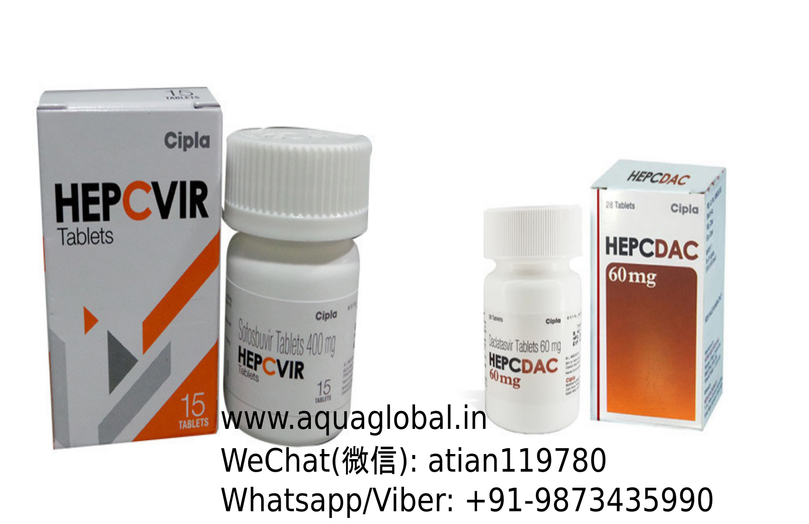 HepCDAC-60mg & HepCVIR-400mg