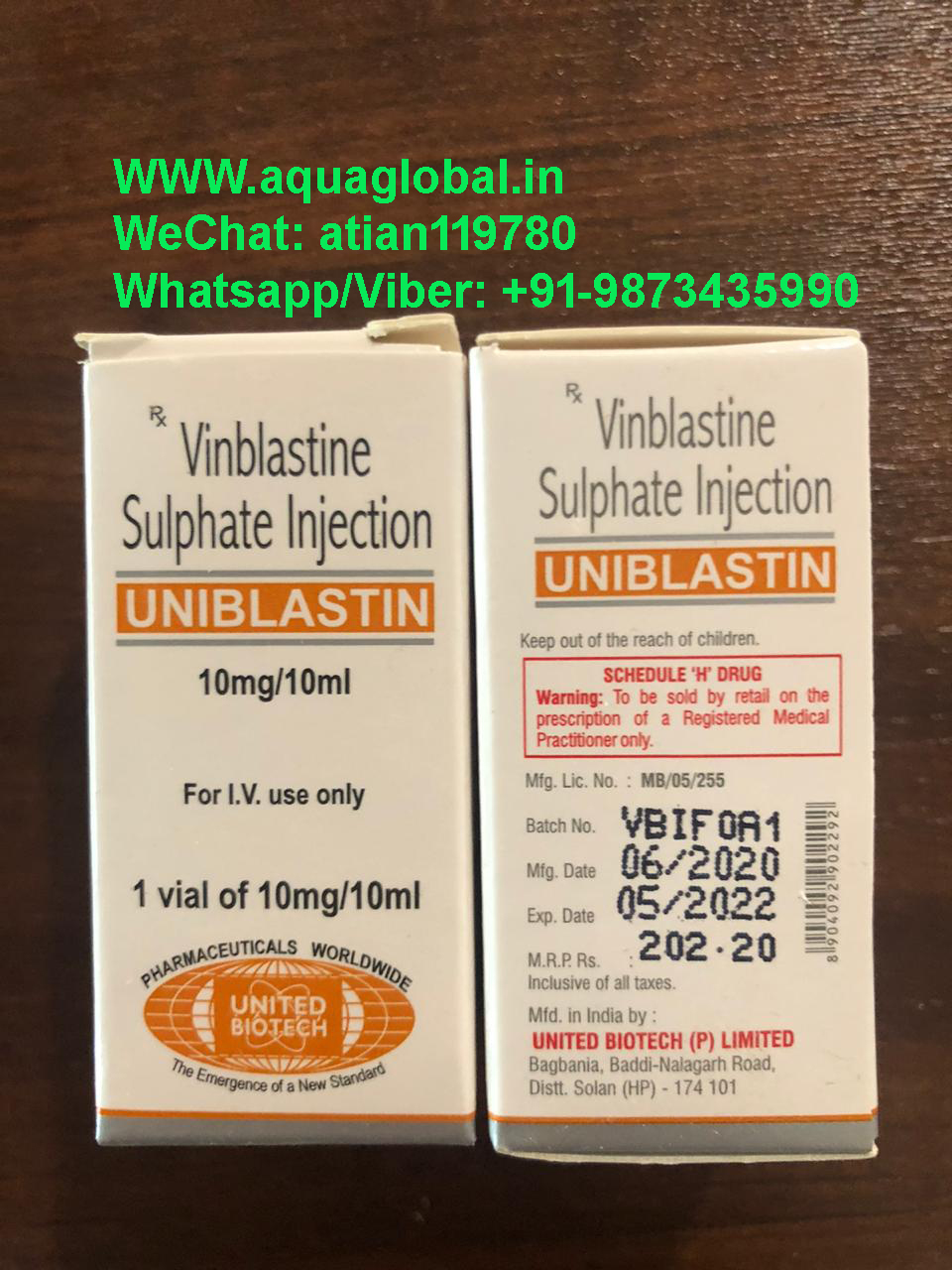 Uniblastin-10mg/10ml